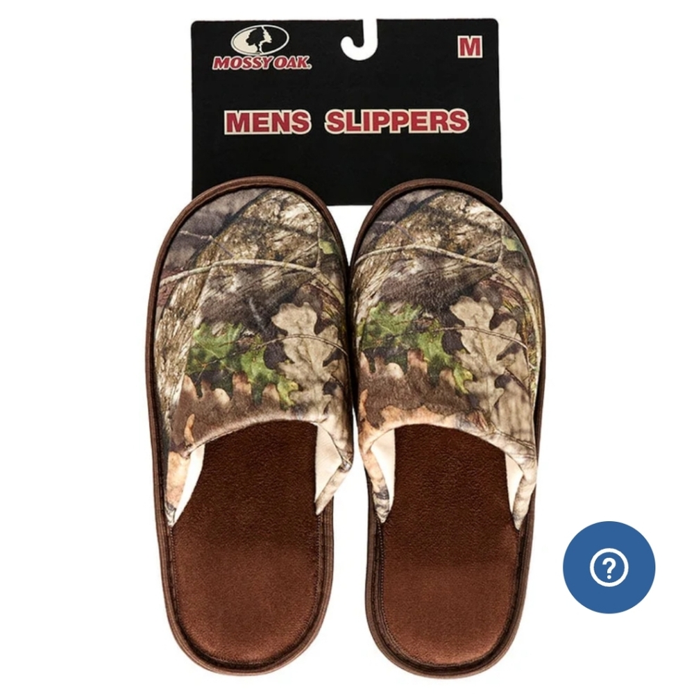 S,M,L,XL Mossy Oak Slippers